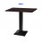 塑鋼防水桌面正方形餐桌(腳加重型)